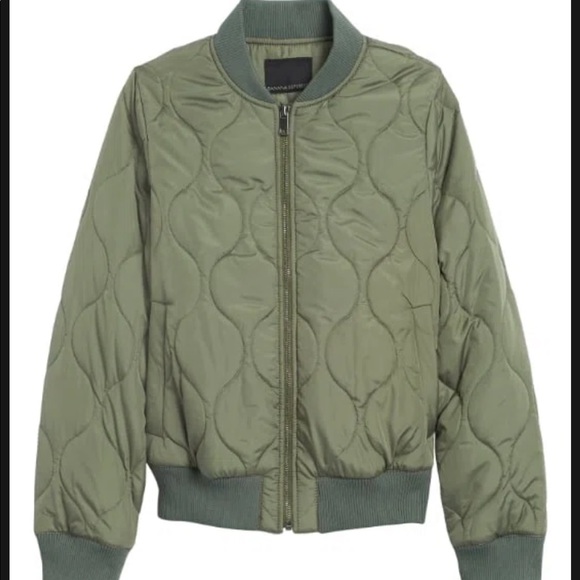 Banana Republic Jackets & Blazers - Quilted Bomber Jacket